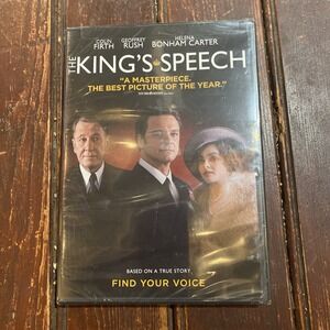 The King's Speech DVD 2011 Widescreen Colin Firth Geoffrey Rush New Sealed